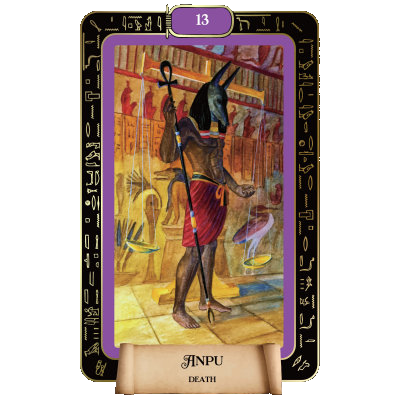 Card 13 | Anpu | La Mort