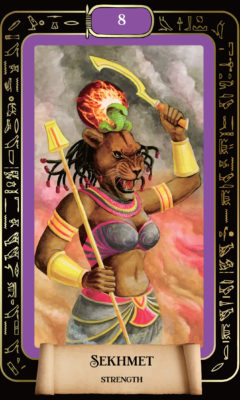 Card 8 | Sekhmet | La Force