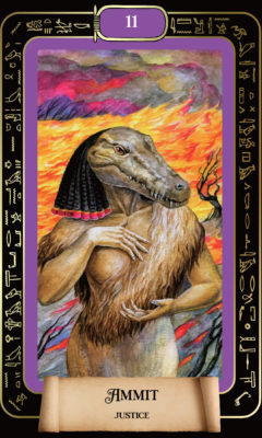 Card 11 | Ammout | La Justice