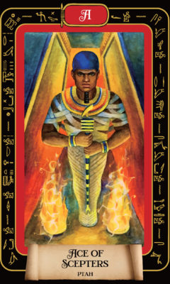 L’As de Sceptres | Ptah